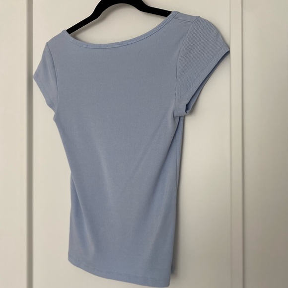 Wilfred Free Prize T-Shirt in Pastel Blue, Size S - Picture 7 of 12